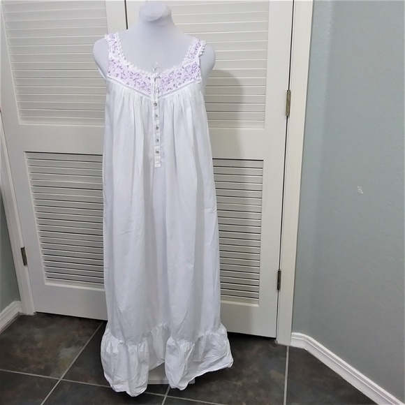 eileen west white cotton nightgowns